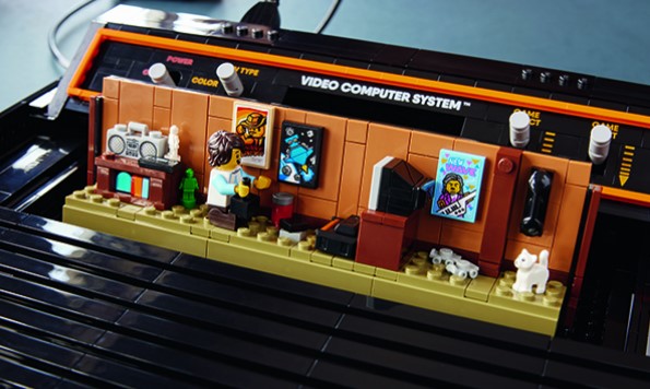 LEGO Atari 2600: The console is now brick-built, available starting August 1st